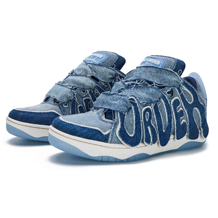 OLD ORDER GROUND ZERO x OLD ORDER SKATER 001 LIMITED SNEAKER DENIM BLUE 40Product Thumbnail