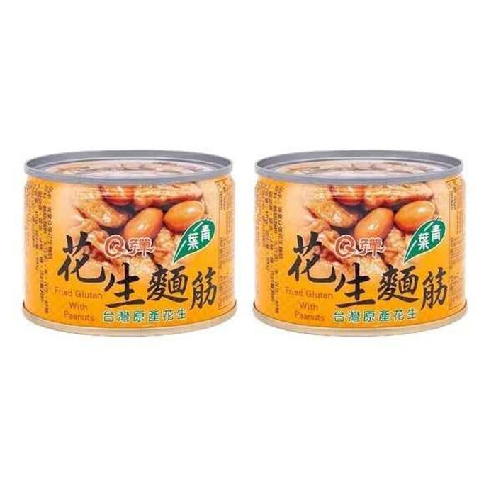 Qing Ye Fried Gluten with Peanut 170g 2pcs Fixed SizeProduct Thumbnail