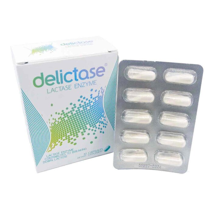 DELICTASE Lactase Enzyme capsules Fixed SizeProduct Thumbnail