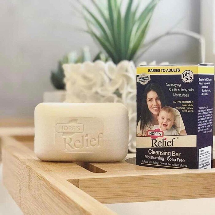 홉스 릴리프 Hope's Relief Soap-Free Cleansing Bar 110g (Made in Australia) 110gProduct Thumbnail