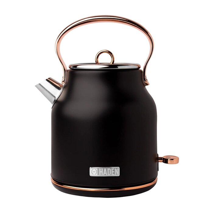 HADEN HADEN - Heritage (Special Edition) 1.7L Kettle (Black & Copper) - 205360 (Hong Kong plug with 220 Voltage) Fixed SizeProduct Thumbnail