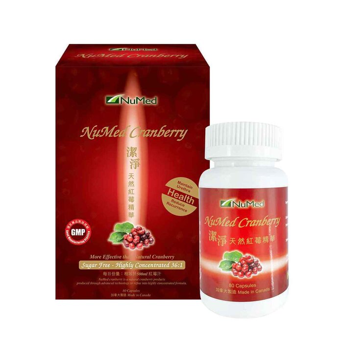 NuMed Cranberry 80 capsulesProduct Thumbnail
