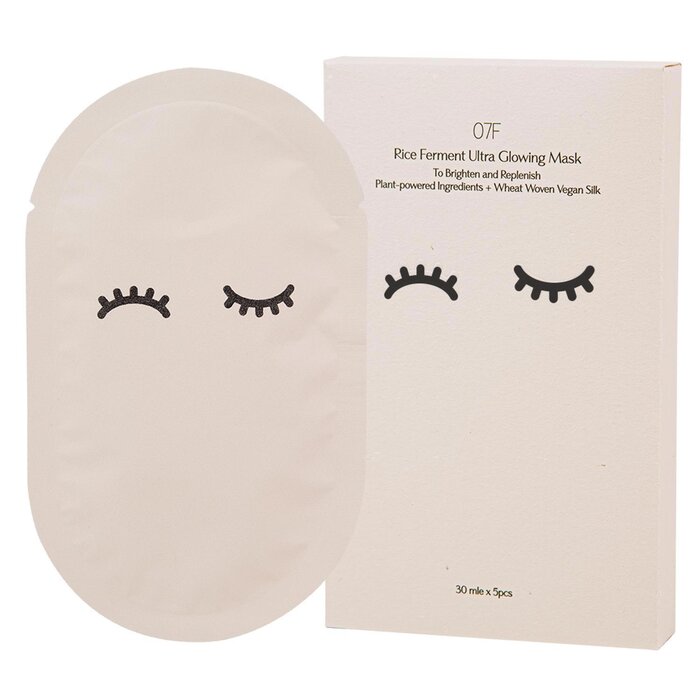 CheckCheckCin 07F Rice Ferment Ultra Glowing Mask 5 packs per boxProduct Thumbnail