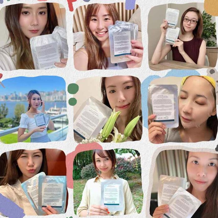 Let's BLOOM 四重水澤修護蠶絲面膜 [補濕/收毛孔/回復透亮肌] 3PcsProduct Thumbnail