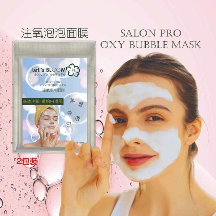 블룸하자 Let's BLOOM SALON PRO Oxy Bubble Mask (4Pcs) Fixed SizeProduct Thumbnail