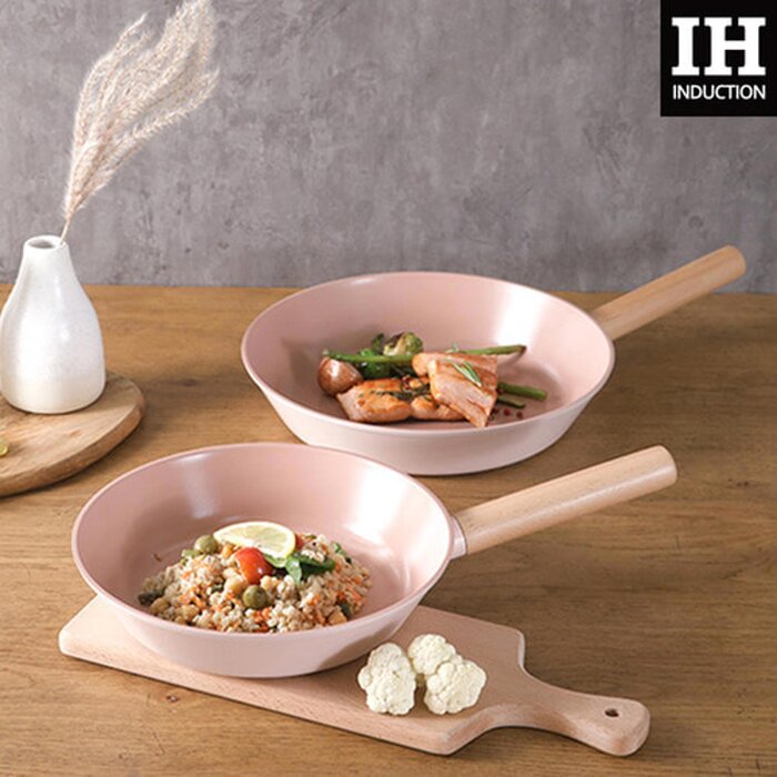 Neoflam Classic PinkWood 24cm Frying Pan (suitable for IH) 0Product Thumbnail