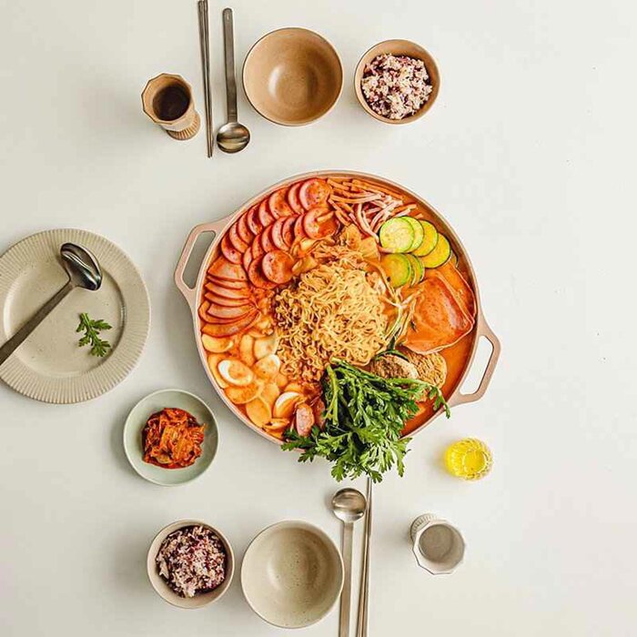 Dono 30cm Ceramic Layer Frying Pan - Peach 0Product Thumbnail