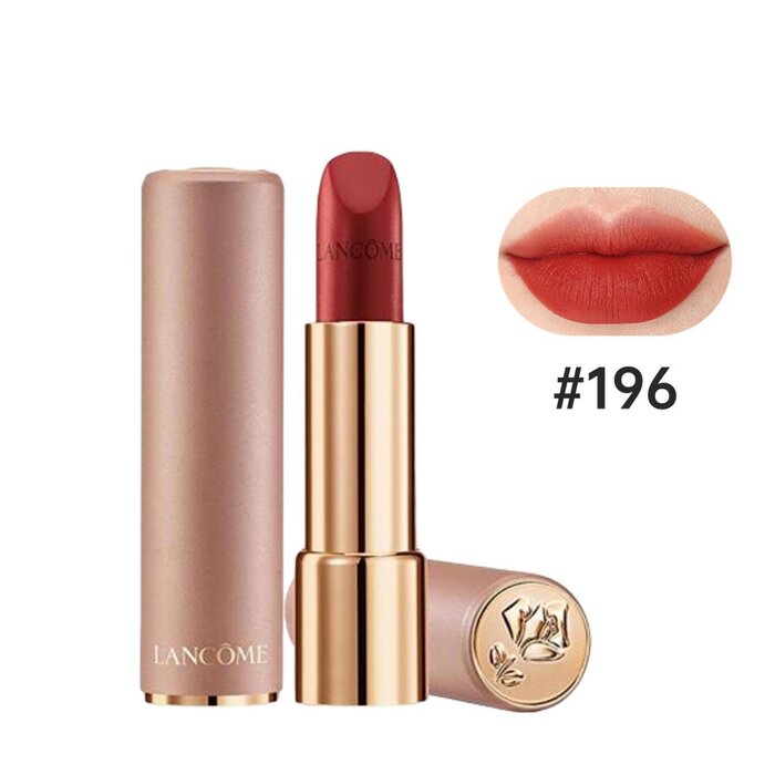 Lancome 蘭蔻菁純粉金管小蠻腰口紅柔霧啞光口紅絲絨霧面顯白顯色唇膏