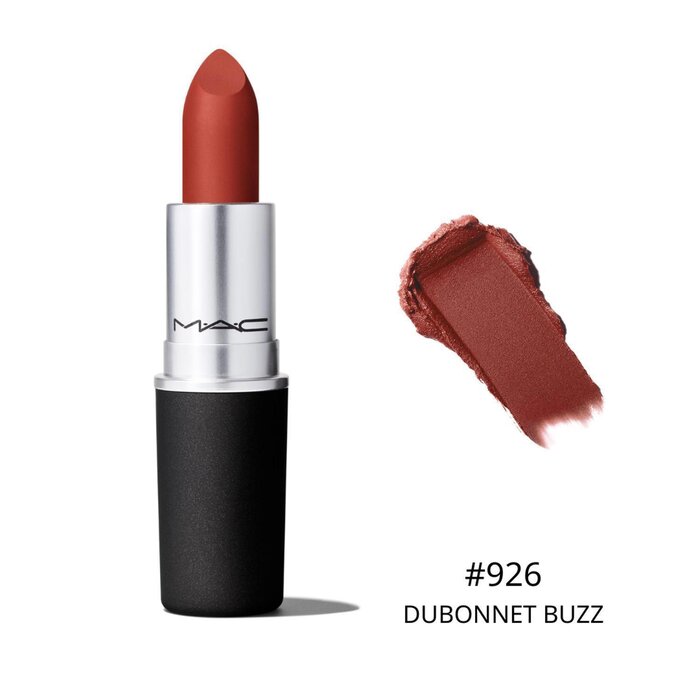 MAC Powder Kiss Lipstick No.926 DUBONNET BUZZ 1pcProduct Thumbnail