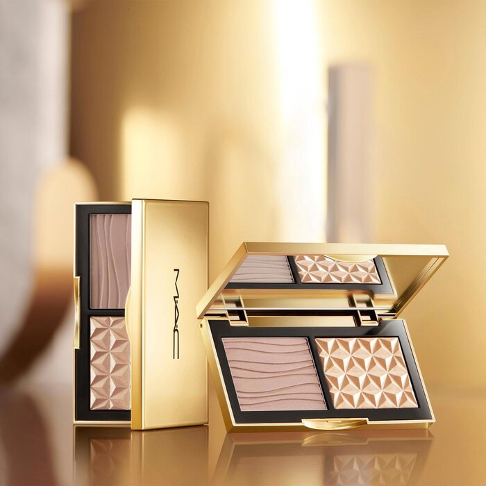 MAC 聚光塑影立體修容盤 Double Gleam高光 + Omega 修容 雙色盤小金盒雙色盤(生薑高光+修容) 7gProduct Thumbnail