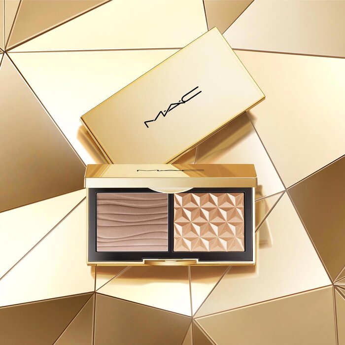 MAC 聚光塑影立體修容盤 Double Gleam高光 + Omega 修容 雙色盤小金盒雙色盤(生薑高光+修容) 7gProduct Thumbnail