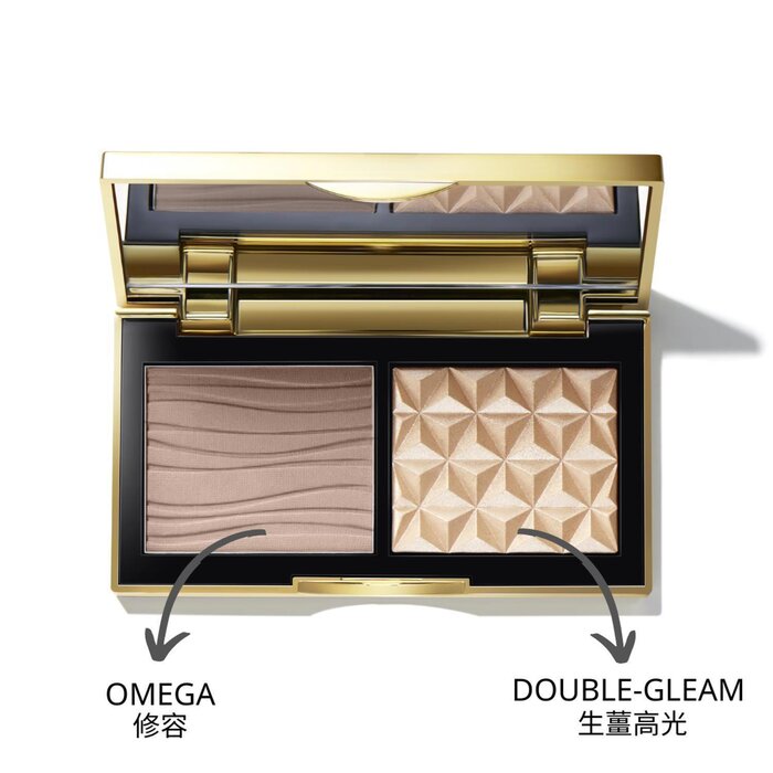 MAC 聚光塑影立體修容盤 Double Gleam高光 + Omega 修容 雙色盤小金盒雙色盤(生薑高光+修容) 7gProduct Thumbnail