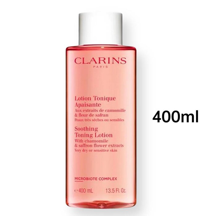 Clarins Soothing Toning Lotion (Very Dry or Sensitive Skin ) 400mlProduct Thumbnail