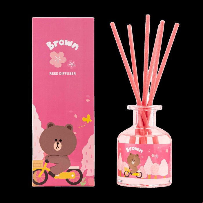 everybody LABO LINE FRIENDS - BROWN Blooming Day's Reed Diffuser 130mlProduct Thumbnail