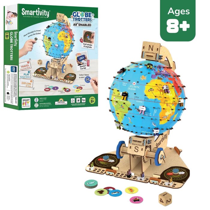 Smartivity 智創方 DIY 地球儀環遊世界桌上遊戲 23 x 26 x 8 cmProduct Thumbnail