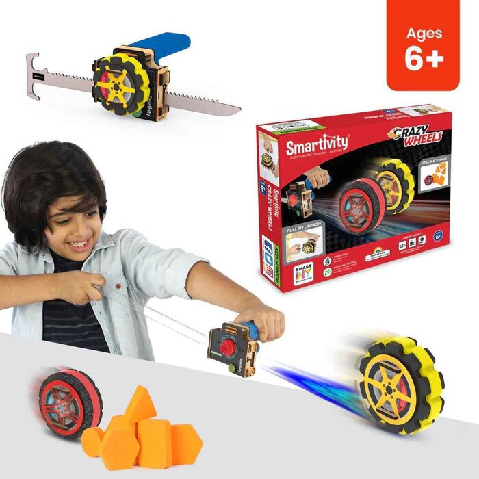 Smartivity DIY Crazy Wheels Fixed SizeProduct Thumbnail