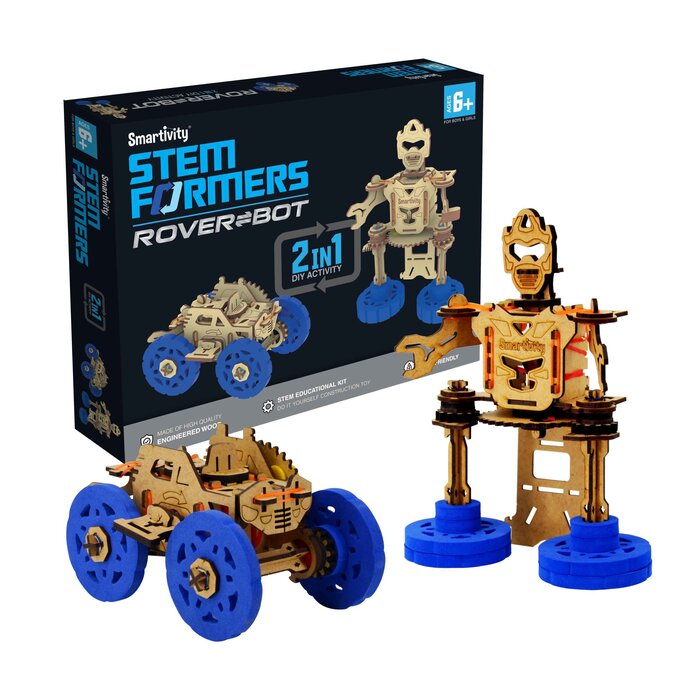 똑똑함 Smartivity DIY STEM Formers Rover Bot Fixed SizeProduct Thumbnail