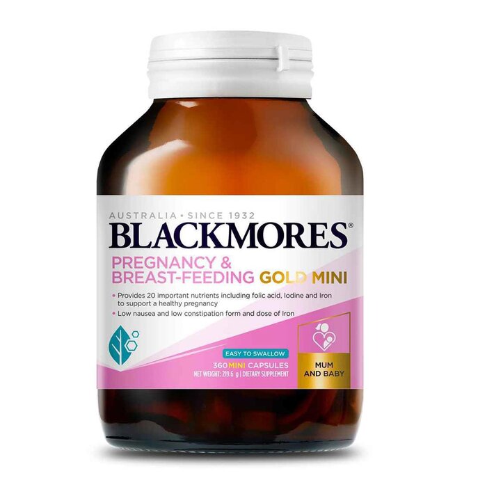 Blackmores Preg Breastfeeding Mini 360 CapsulesProduct Thumbnail