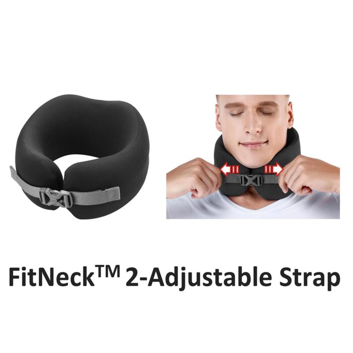 Easynap Portable Memory Foam Neck Pillow L Size (with packing case) Fixed sizeProduct Thumbnail