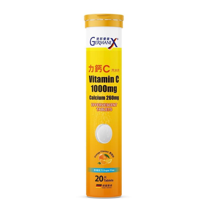 GERMANEX Vitamin C and Calcium tablets [EXP.2026.03] 20 tabletsProduct Thumbnail