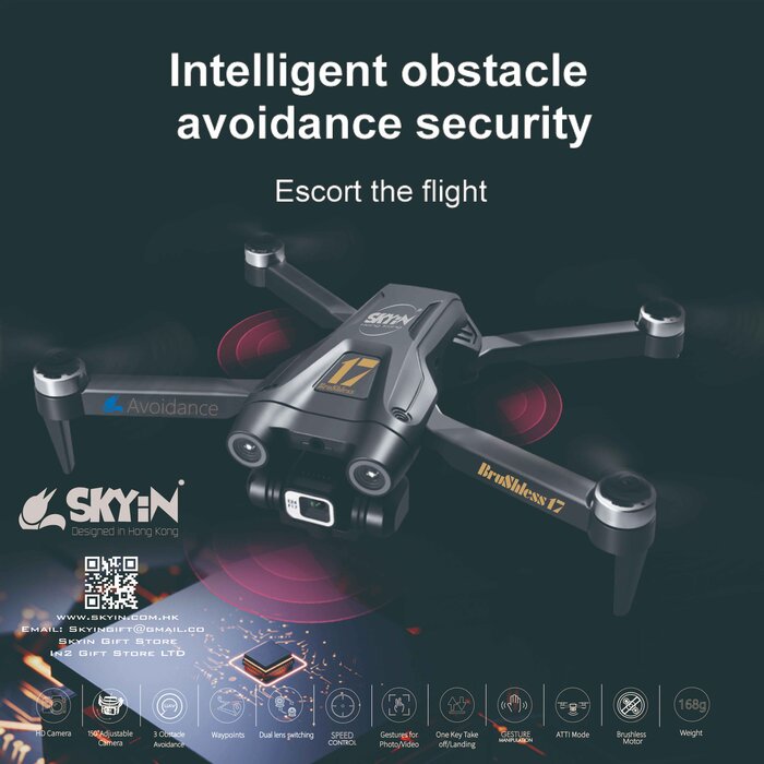 SKYiN Brushless 17 Avoidance Drone Picture ColorProduct Thumbnail