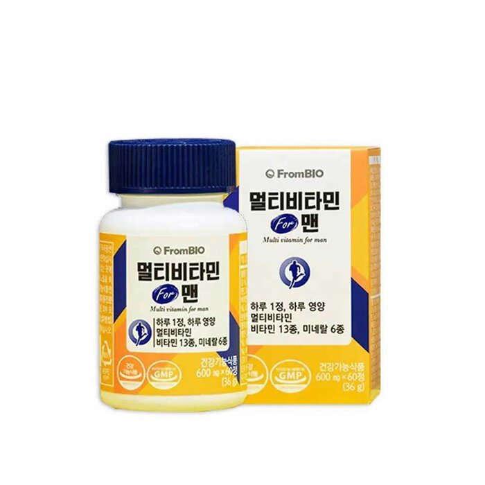 FromBIO FromBIO Men's Multivitamin 36克(60粒)Product Thumbnail