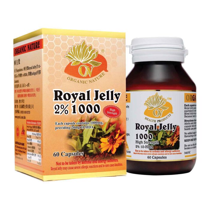 Ausupreme 2 Percent Royal Jelly 60 Capsules 1000mg 60 CapsulesProduct Thumbnail