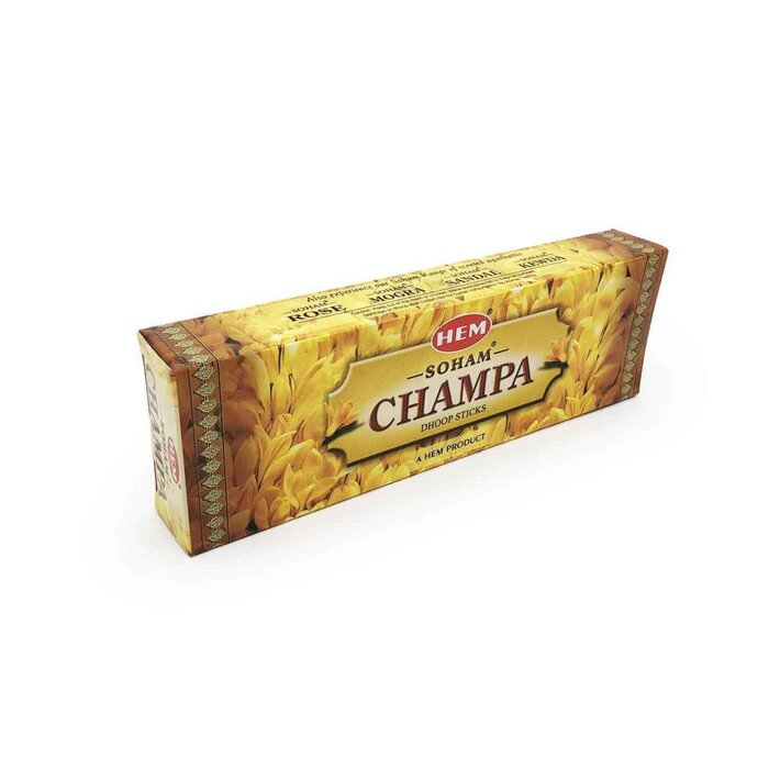 헴 HEM HEM - (Buy 1 Get 2 Free)(10 Sticks Per Box) SOHAM CHAMPA Wardrobe long dhoop incense HEM-DHOOP-SOHAM-CHAMPA Fixed sizeProduct Thumbnail