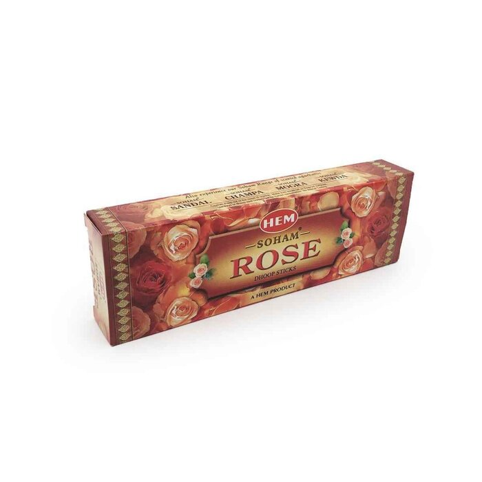 HEM HEM - (Buy 1 Get 2 Free)(10 Sticks Per Box) SOHAM ROSE Wardrobe long dhoop incense HEM-DHOOP-SOHAM-ROSE Fixed sizeProduct Thumbnail