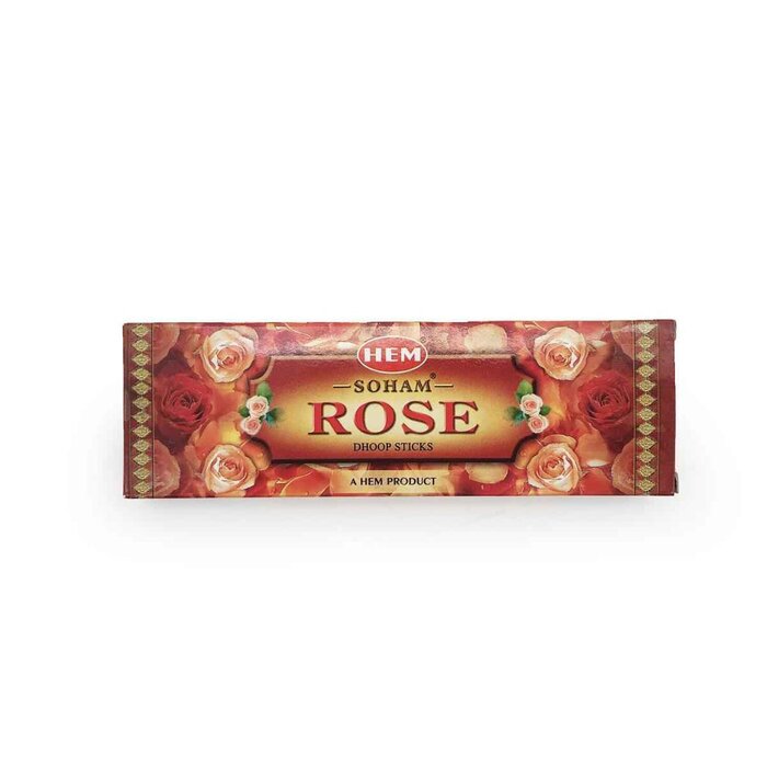 HEM HEM - (Buy 1 Get 2 Free)(10 Sticks Per Box) SOHAM ROSE Wardrobe long dhoop incense HEM-DHOOP-SOHAM-ROSE Fixed sizeProduct Thumbnail