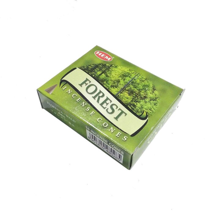 헴 HEM HEM - (Buy 1 Get 2 Free)FOREST Incense Cone Natural India Handmade meditating cones HCONE-FOREST Fixed sizeProduct Thumbnail