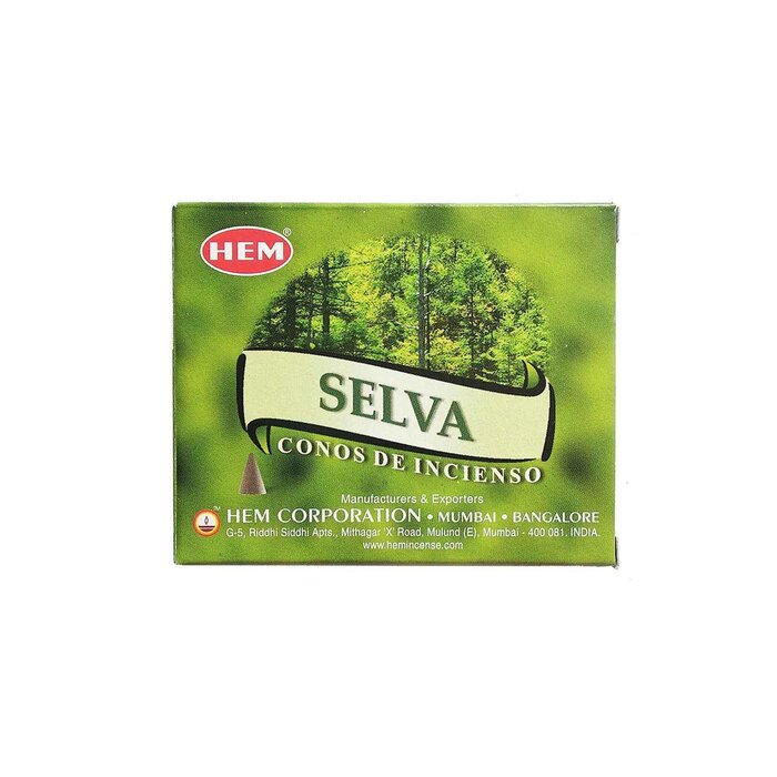 헴 HEM HEM - (Buy 1 Get 2 Free)FOREST Incense Cone Natural India Handmade meditating cones HCONE-FOREST Fixed sizeProduct Thumbnail