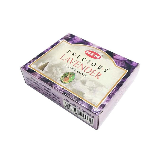 HEM HEM - (Buy 1 Get 2 Free)LAVENDER Incense Cone Natural India Handmade meditating cones HCONE-LAVENDER Fixed sizeProduct Thumbnail