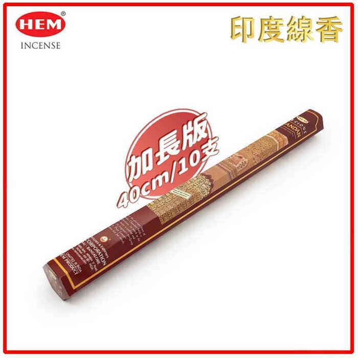 HEM HEM -(Buy 1 Get 2 Free)(40CM Super long 10pcs per Hexagonal Box) CHANDAN natural Indian handmade incense sticks HI-CHANDAN-40CM Fixed sizeProduct Thumbnail