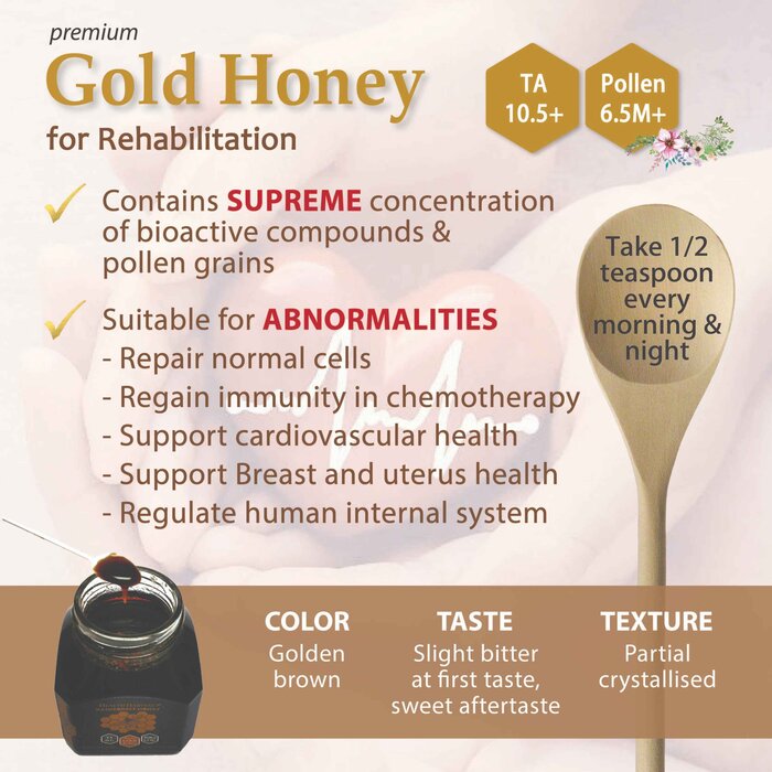 Health Harvest Premium Tualang Gold Honey 250g Fixed SizeProduct Thumbnail
