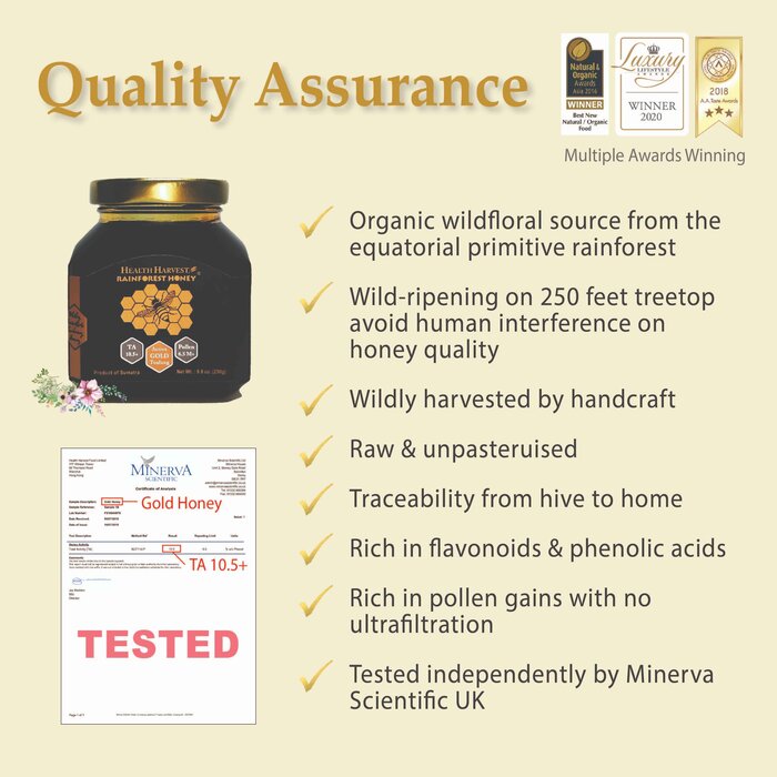 Health Harvest Premium Tualang Gold Honey 250g Fixed SizeProduct Thumbnail