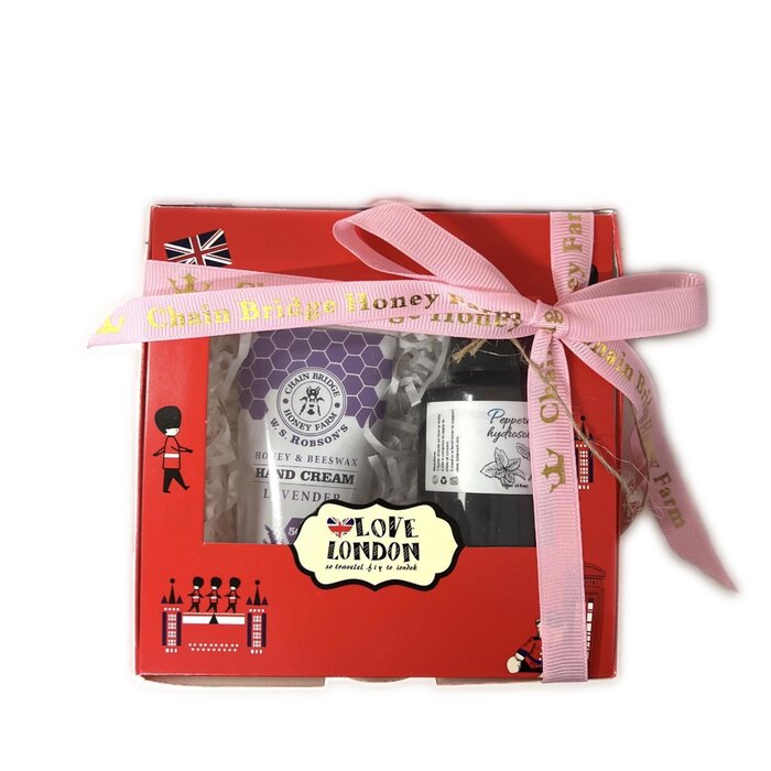 Chain Bridge Honey Farm Gift Set-Essential Oil Spray and Honey & Beeswax Hand Cream Tube (Lavender) 118ml+50gProduct Thumbnail