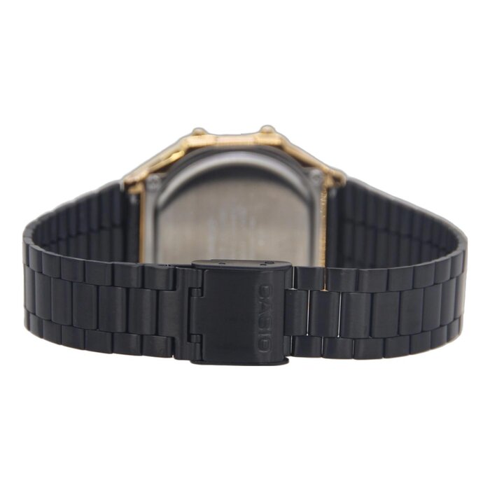 Casio A168WEGB-1B Vintage Black and Gold Watch Fixed SizeProduct Thumbnail