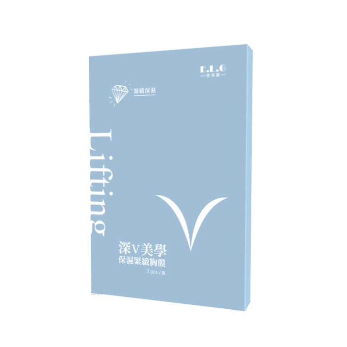 E.L.G Deep V Aesthetics Firming Breast Mask 3pcsProduct Thumbnail