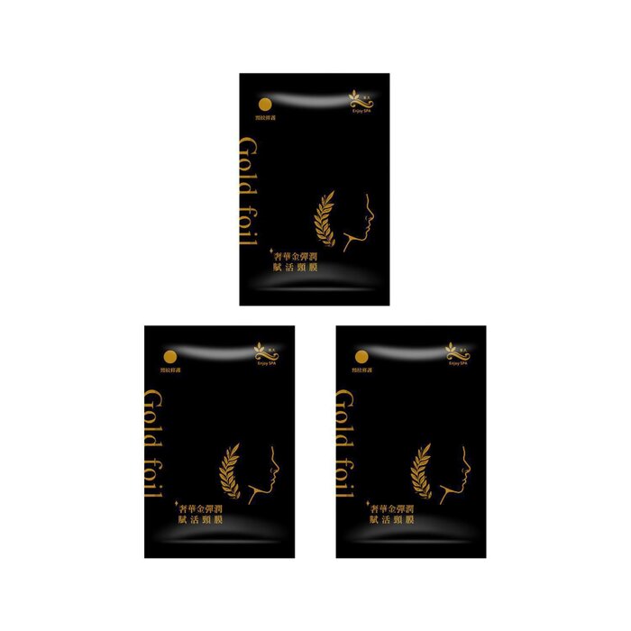 E.L.G Luxurious Golden Elastic Revitalizing Neck Mask 3pcsProduct Thumbnail