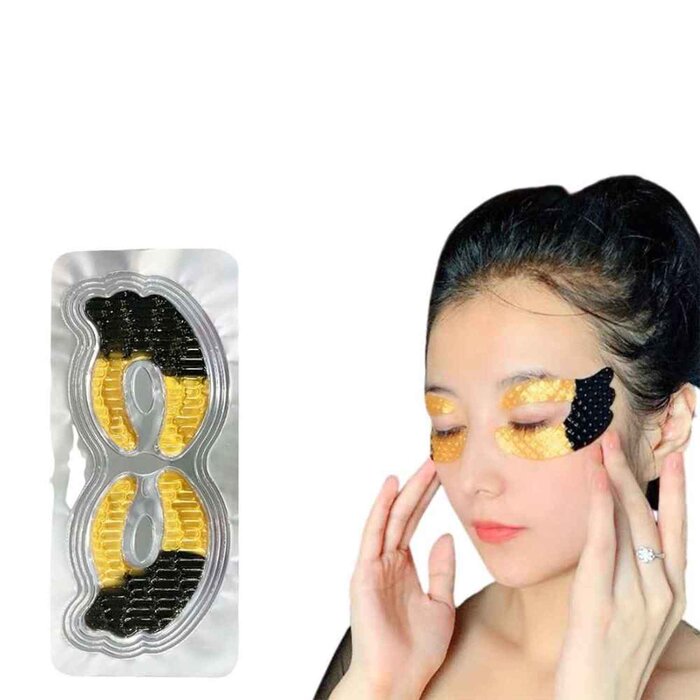 이엘지 E.L.G Gold Bamboo Charcoal Whitening C-shaped Eye Mask 3pcsProduct Thumbnail