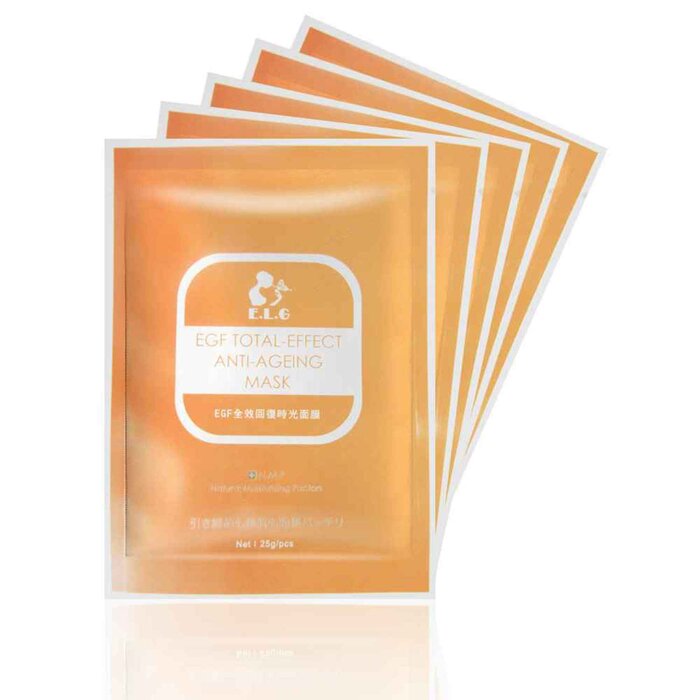 E.L.G EGF Total-Effect Anti-Ageing Mask 5pcsProduct Thumbnail