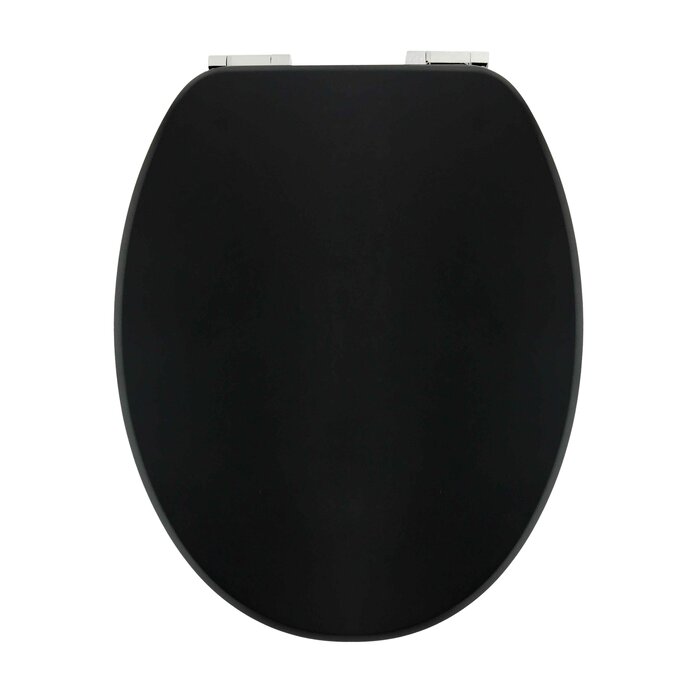 INFINITE Paris Matt Black Toilet Seat Fixed SizeProduct Thumbnail