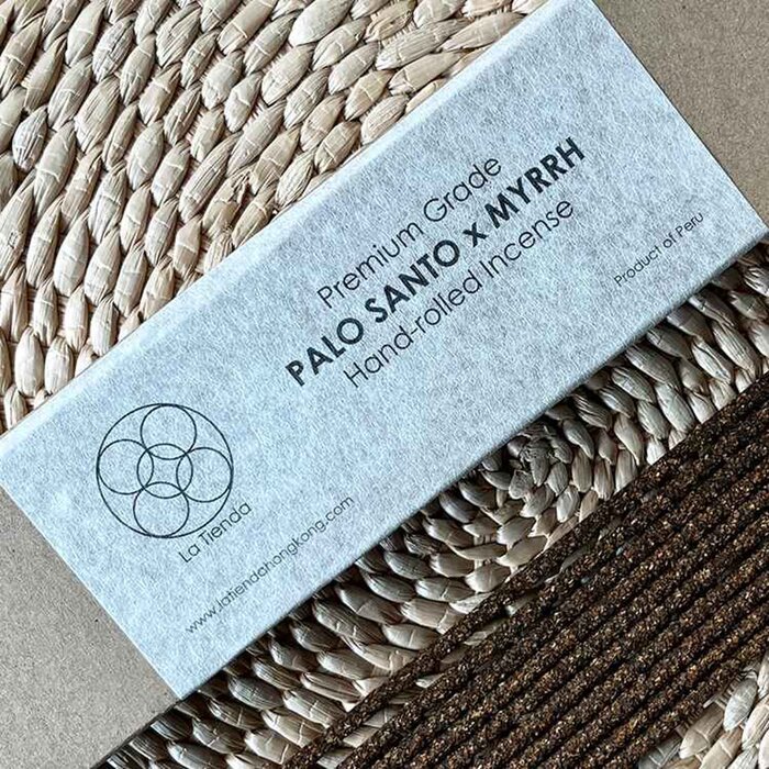 La Tienda Palo Santo x Myrrh Hand-rolled Incense Stick 60'sProduct Thumbnail