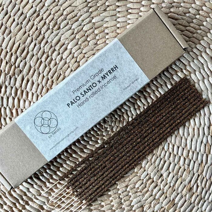 La Tienda Palo Santo x Myrrh Hand-rolled Incense Stick 60'sProduct Thumbnail