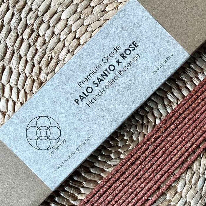 La Tienda Palo Santo x Rose Hand-rolled Incense Stick 30'sProduct Thumbnail