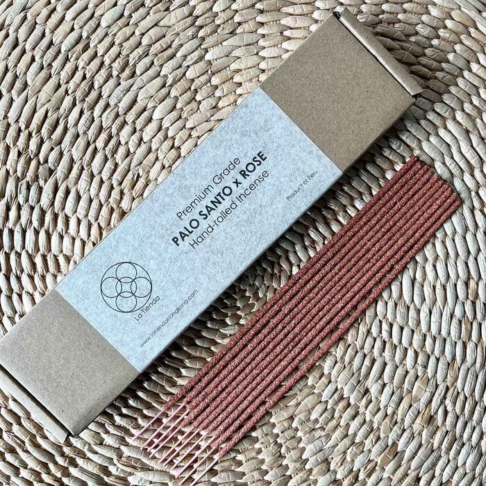 La Tienda Palo Santo x Rose Hand-rolled Incense Stick 30'sProduct Thumbnail