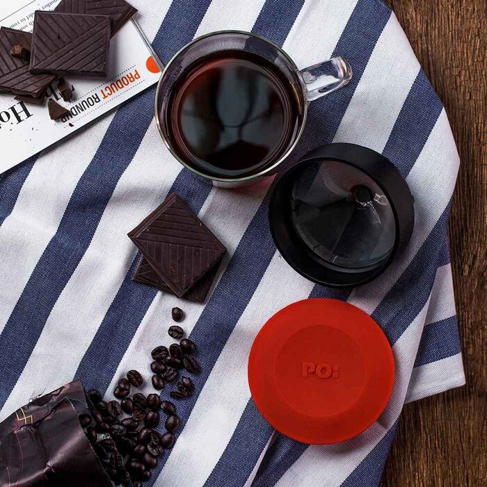 PO: Inactive - Mini Dripper Coffee Mug Red Lid with BlProduct Thumbnail