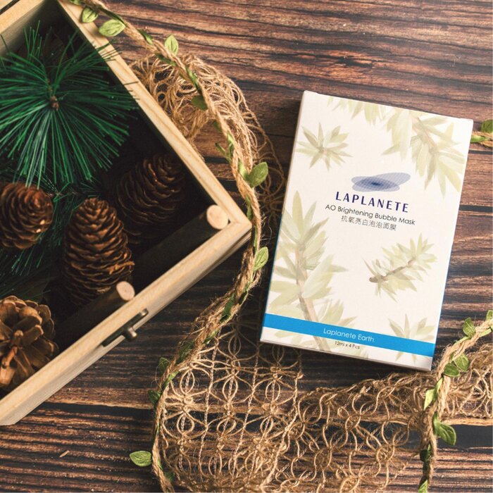 Laplanete Laplanete Earth抗氧亮白泡泡面膜 12ml x 4pcsProduct Thumbnail