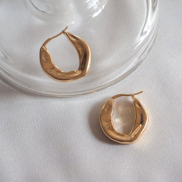 보석류 eclater jewellery AMAYA HOOP EARRINGS 23 mm x 21 mmProduct Thumbnail